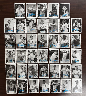 2014 Topps Archives 1969 Topps Deckle Edge Minis Complete Set (40)