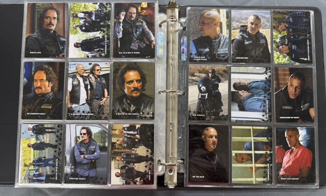 2014-15 Cryptozoic Sons of Anarchy Seasons 1-7 Complete Card Sets W/ Inserts