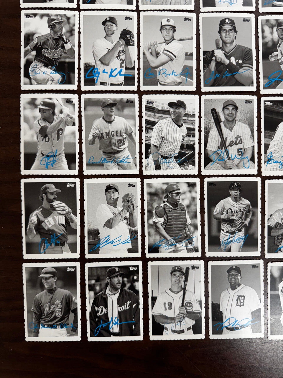 2014 Topps Archives 1969 Topps Deckle Edge Minis Complete Set (40)