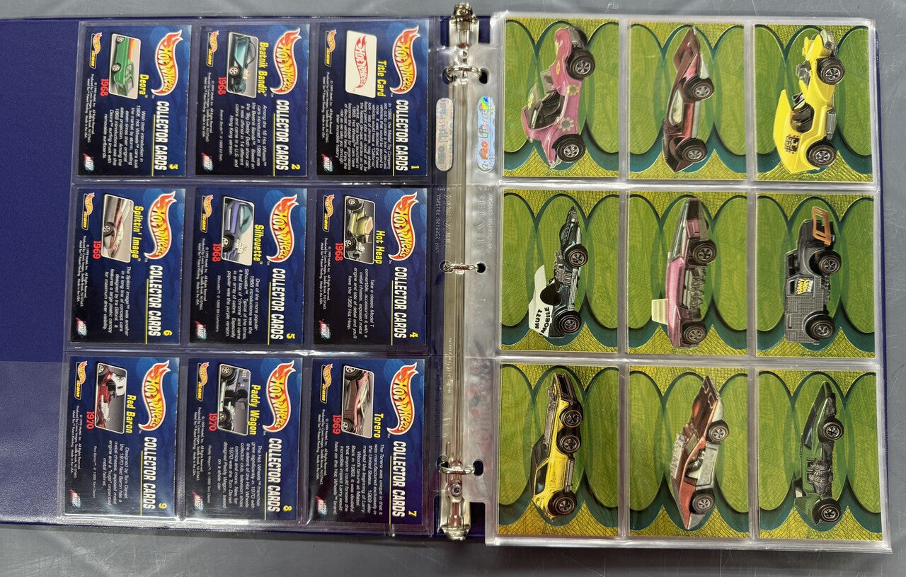 1999 Comic Images Mattel Hot Wheels Complete Collector Card Set