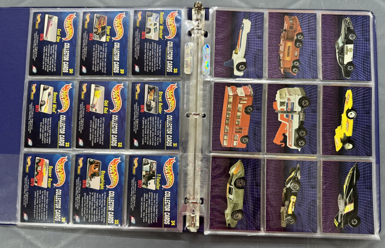 1999 Comic Images Mattel Hot Wheels Complete Collector Card Set