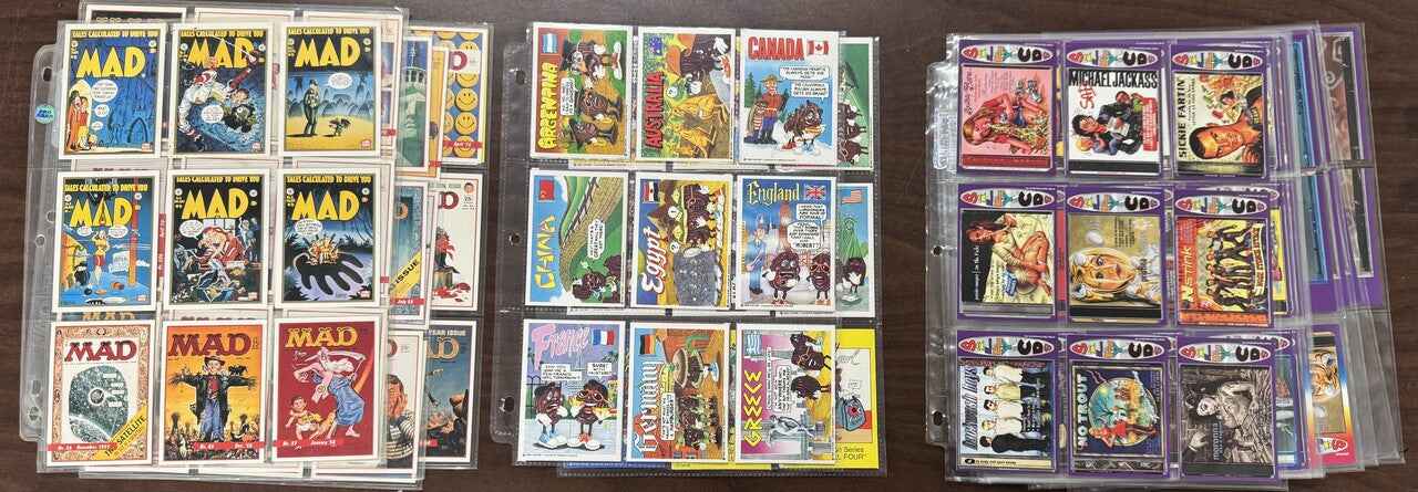 Silly & Funny Complete Card Sets, Mad, Silly CD's, California Raisins