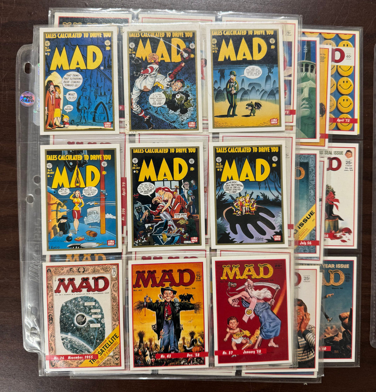 Silly & Funny Complete Card Sets, Mad, Silly CD's, California Raisins