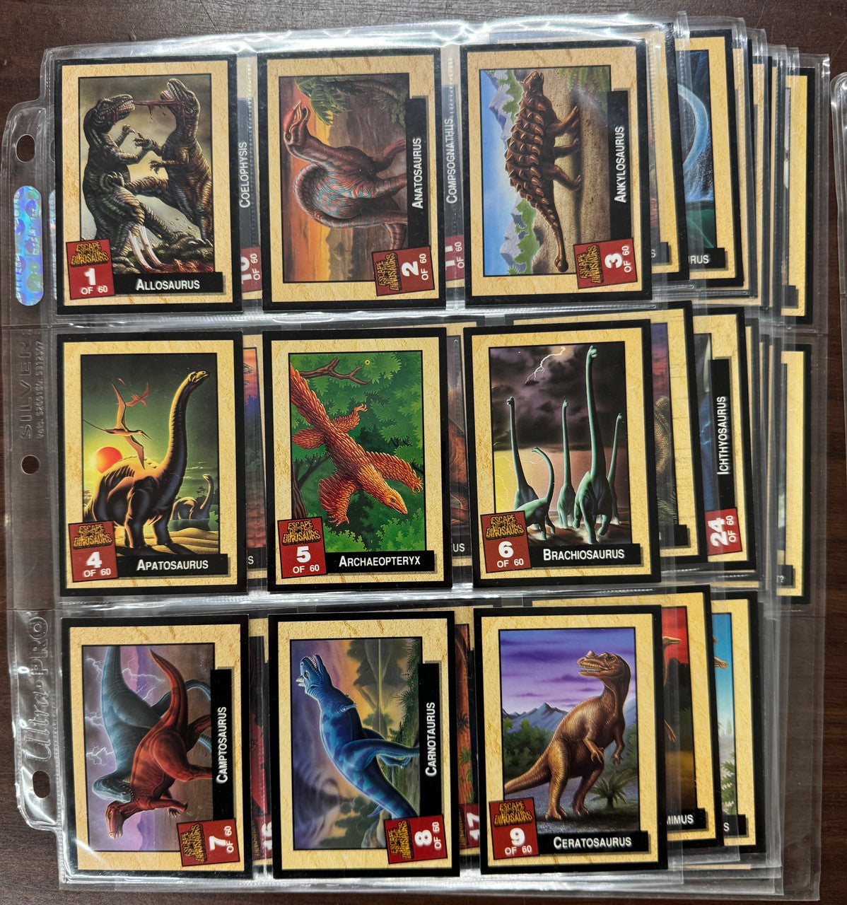 Dinosaurs Complete Card Sets, Wacko-Saurs, Dinosaurs TV Show