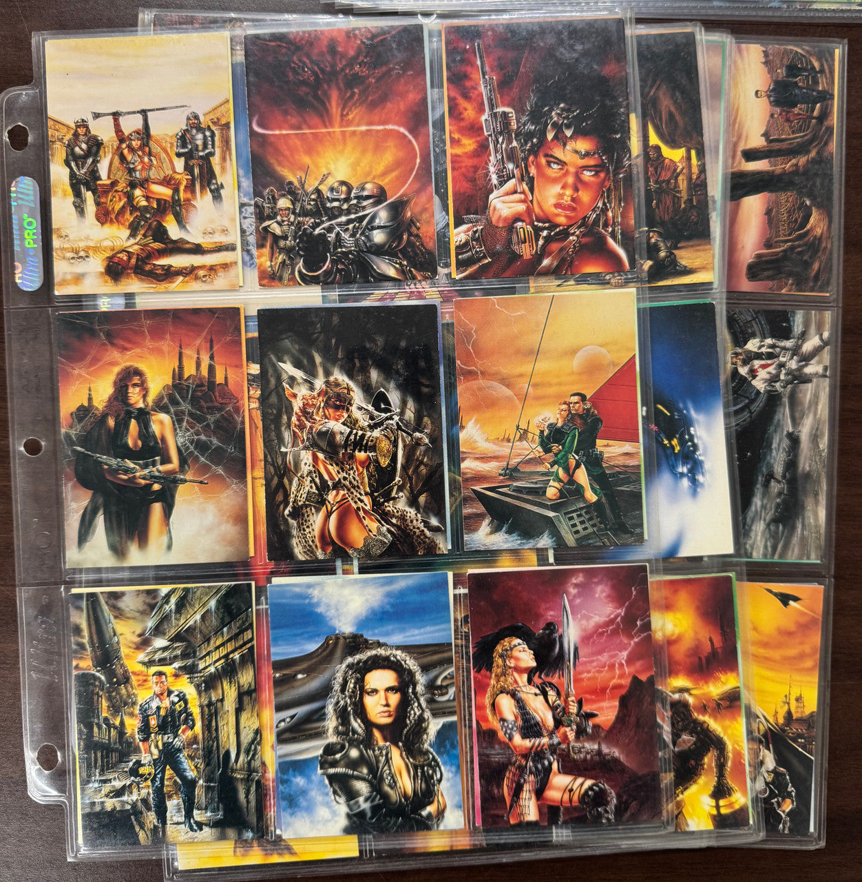 Space Fantasy Art Complete Collector Card Sets, Warlord of Mars, Wayne Barlowe