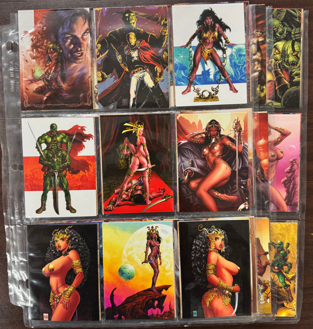 Space Fantasy Art Complete Collector Card Sets, Warlord of Mars, Wayne Barlowe