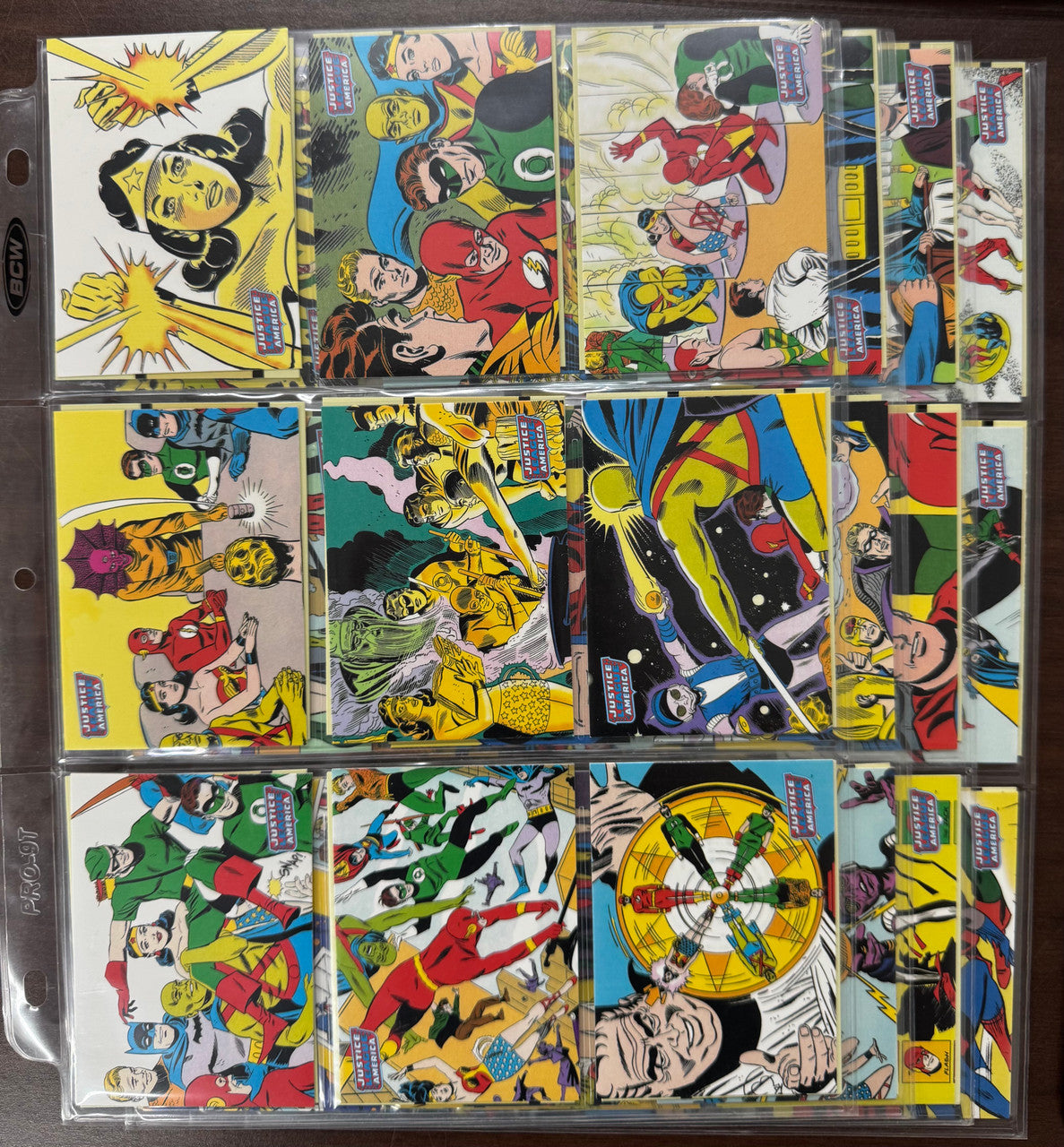 DC Universe Complete Collector Card Sets, Justice League, Batman The Legend