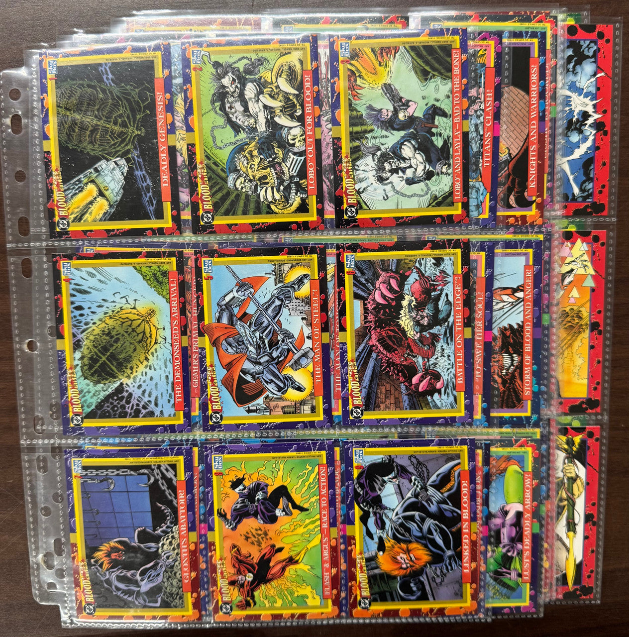 DC Universe Complete Collector Card Sets, Justice League, Batman The Legend