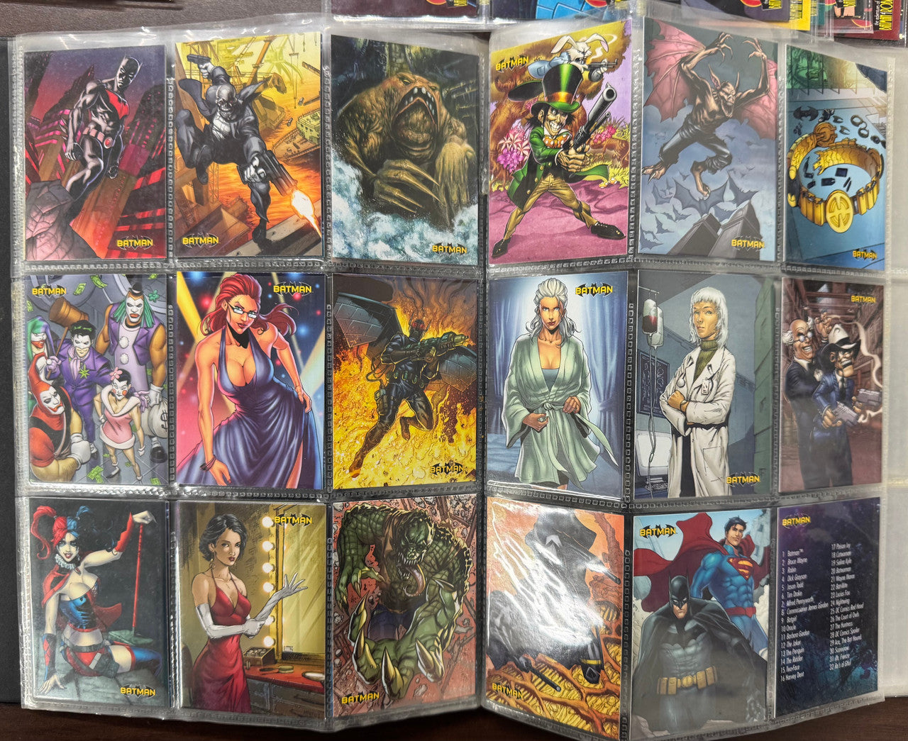 DC Universe Complete Collector Card Sets, Justice League, Batman The Legend