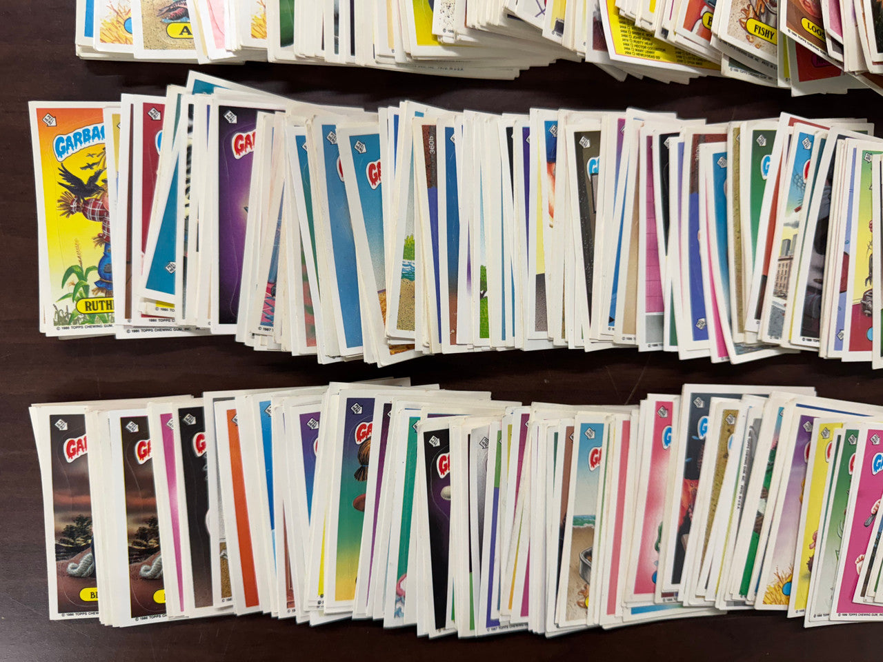 1986-87 Topps Garbage Pail Kids GPK Series 3-11 Card Sticker Lot