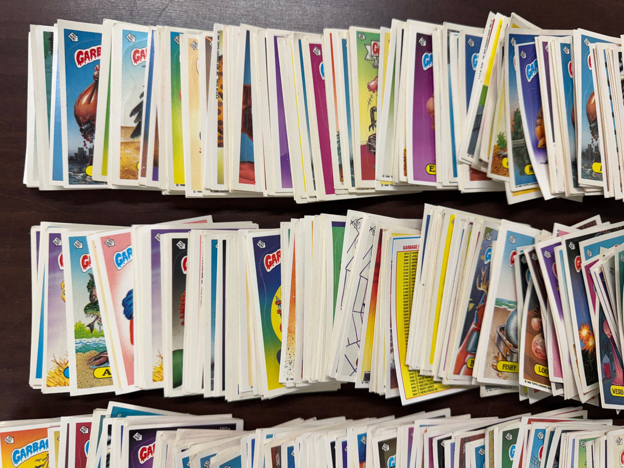 1986-87 Topps Garbage Pail Kids GPK Series 3-11 Card Sticker Lot