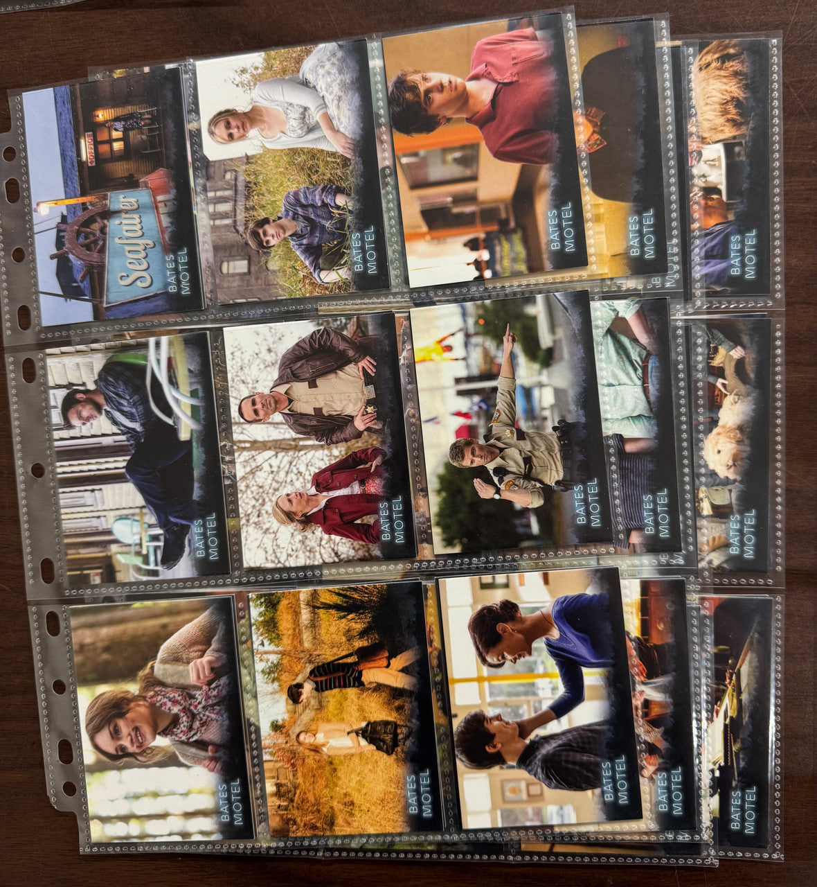 Spooky Halloween Complete Collector Card Sets, Bates Motel, Real Monsters