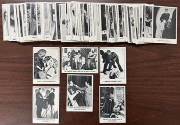 1973 Topps You'll Die Laughing Series 1-2 Partial Card Set (112/128) Good
