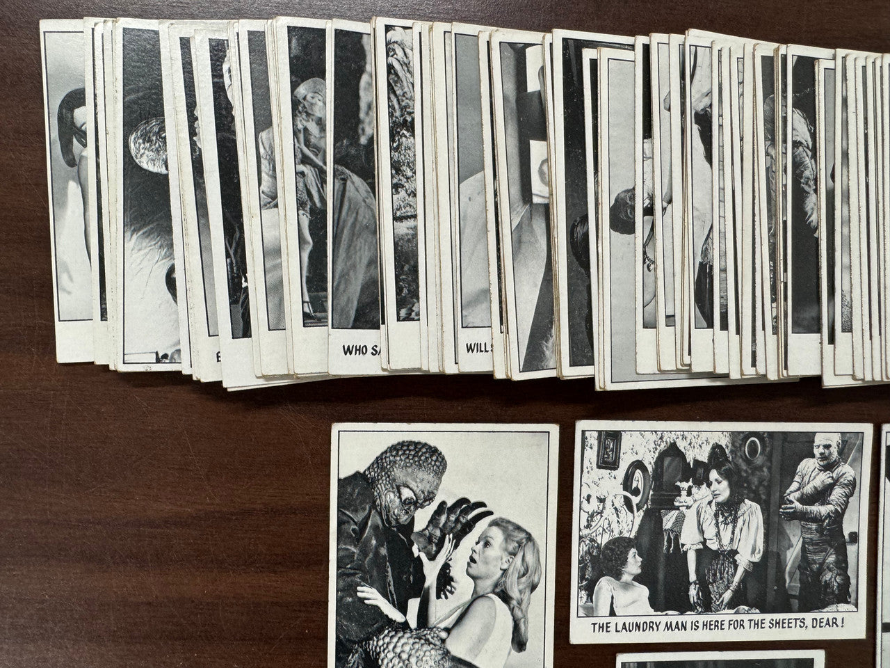 1973 Topps You'll Die Laughing Series 1-2 Partial Card Set (112/128) Good
