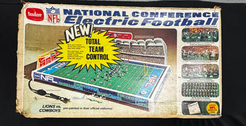1970s Tudor NFL National Conference Electric Football Lions v Cowboys Model 650