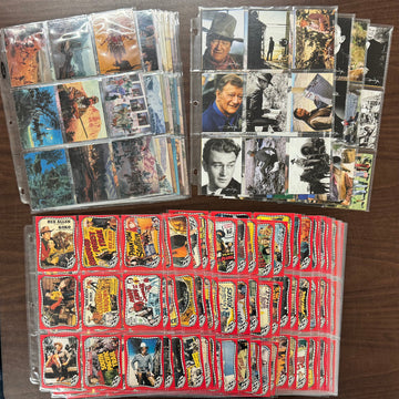 Wild West Complete Collector Card Sets, John Wayne, Native American