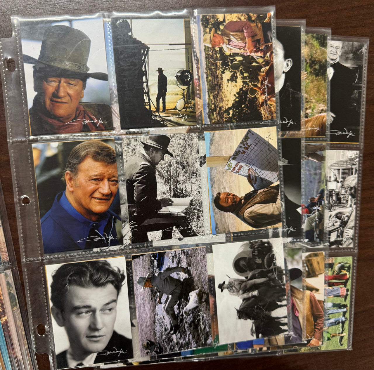 Wild West Complete Collector Card Sets, John Wayne, Native American