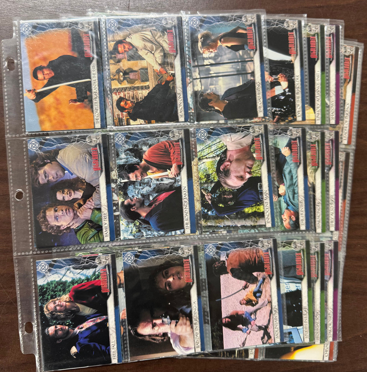 Action Adventure Complete Collector Card Sets, The Mummy, Game of Thrones