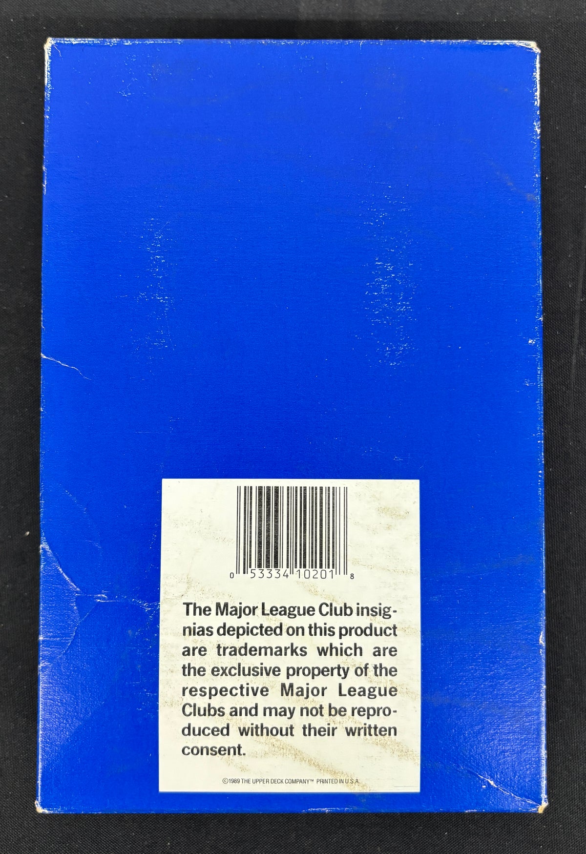 1989 Upper Deck Baseball High Series Wax Box (36 Sealed Packs)