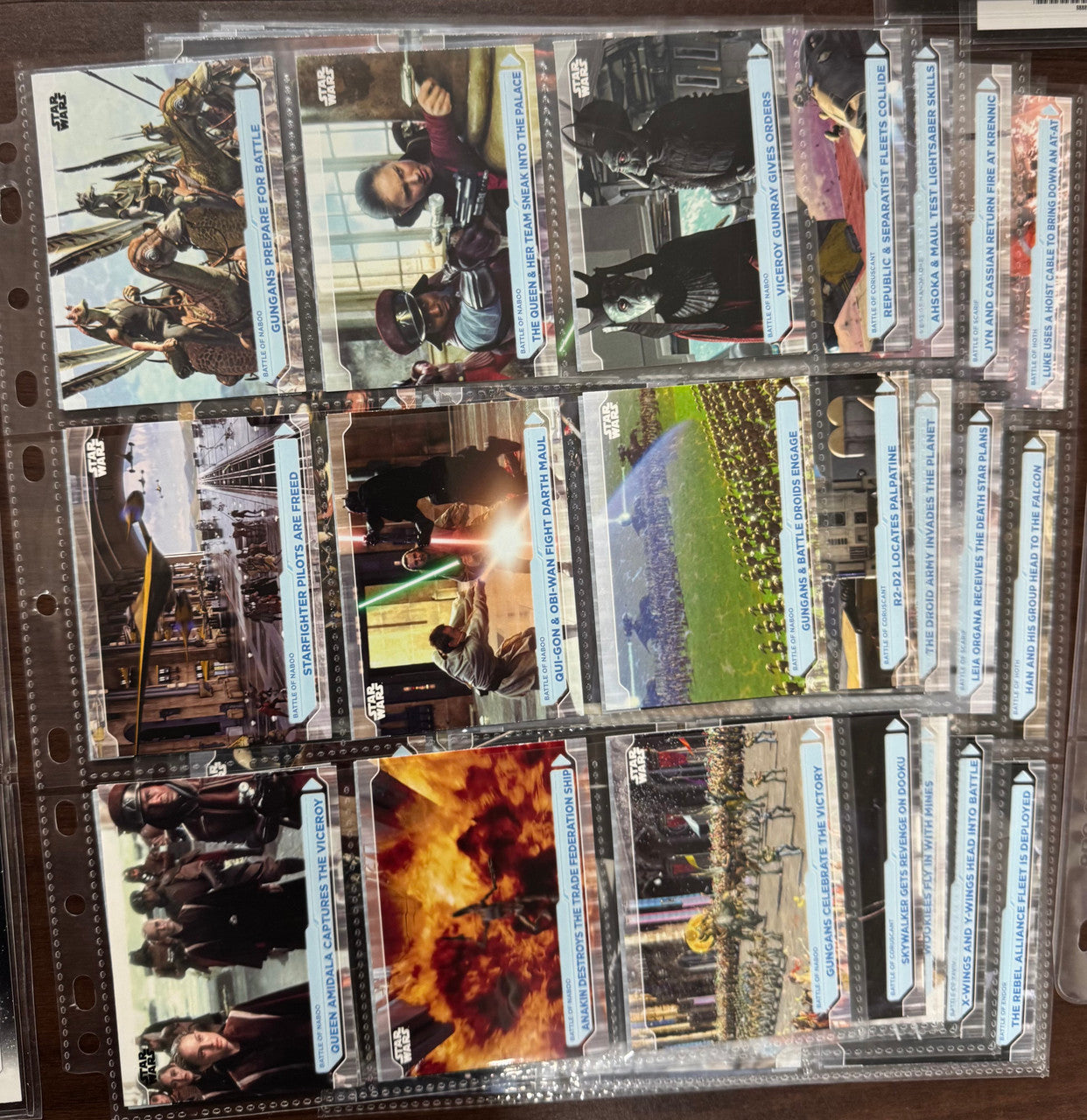 Star Wars Complete Collector Card Sets, Solo, Mandalorian, Grogu