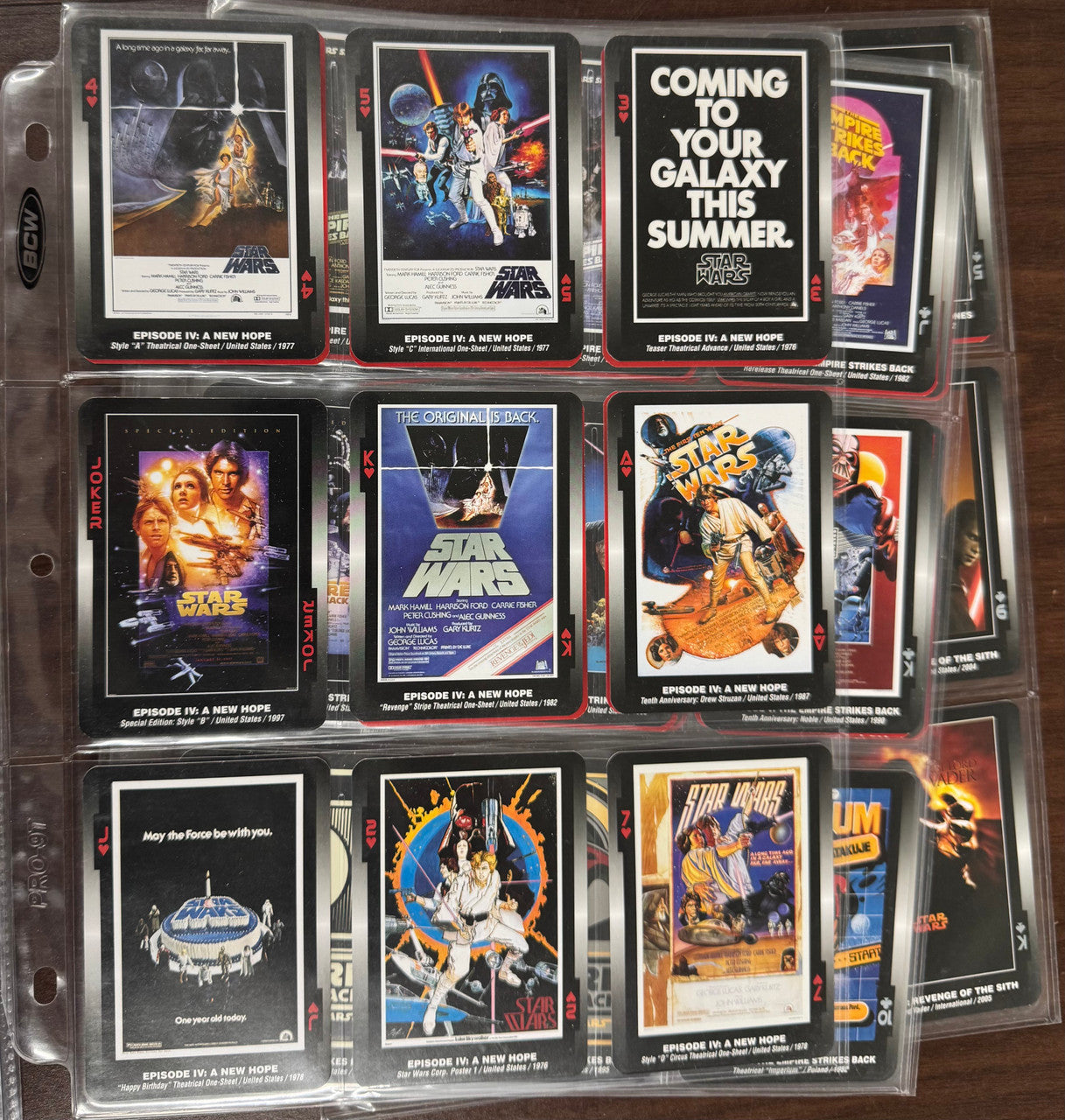 Star Wars Complete Collector Card Sets, Solo, Mandalorian, Grogu