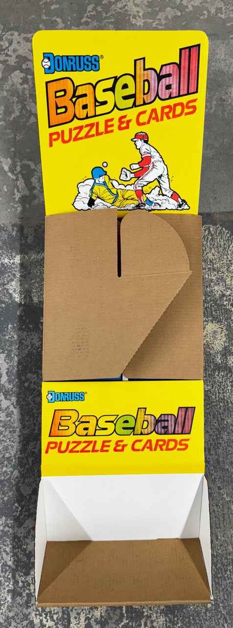 1989 Donruss Baseball Counter Display Box 216 Packs Factory Sealed