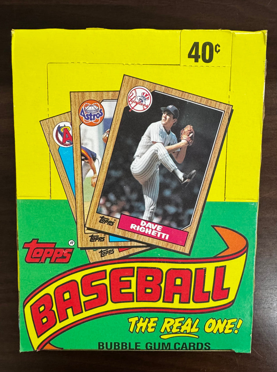 1987 Topps Baseball Wax Box 36 Factory Sealed Packs
