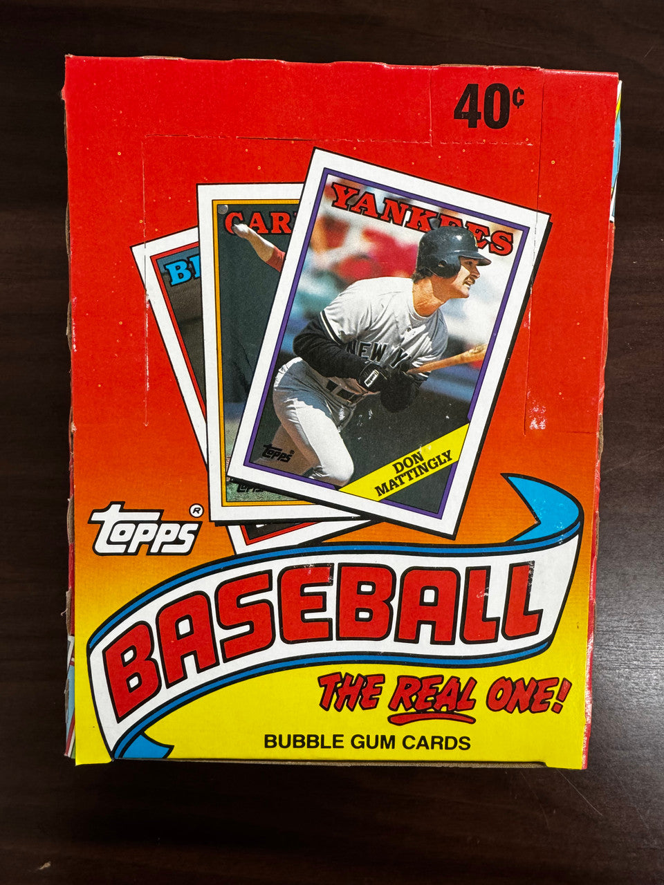 1988 Topps Baseball Wax Box 36 Factory Sealed Packs