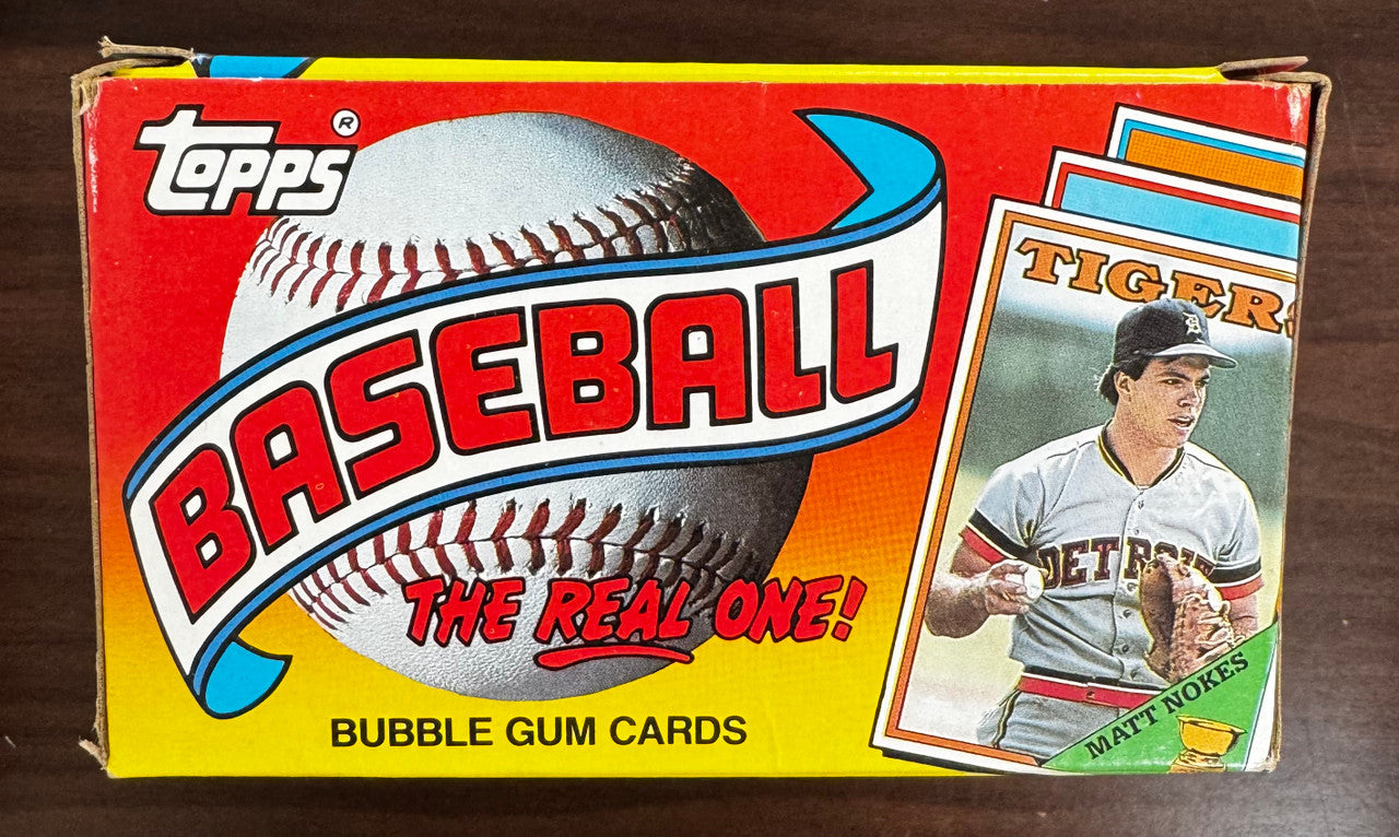 1988 Topps Baseball Wax Box 36 Factory Sealed Packs