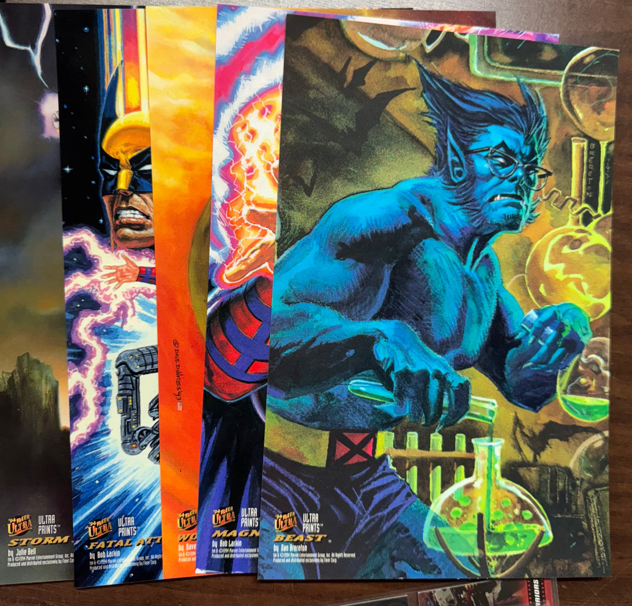 Marvel Universe Collector Card Complete Sets, Spider-Man, Wolverine, Holo, Foil