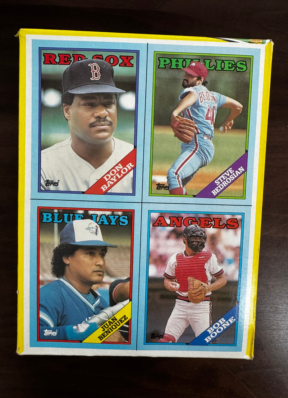 1988 Topps Baseball Wax Box 36 Factory Sealed Packs