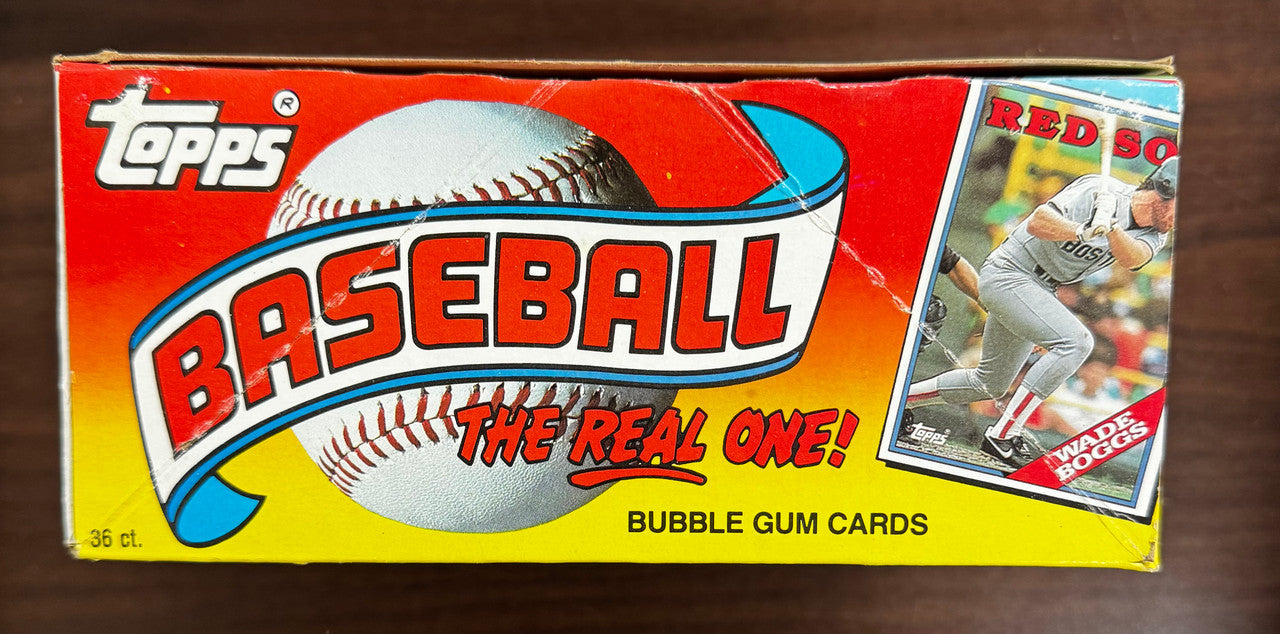 1988 Topps Baseball Wax Box 36 Factory Sealed Packs