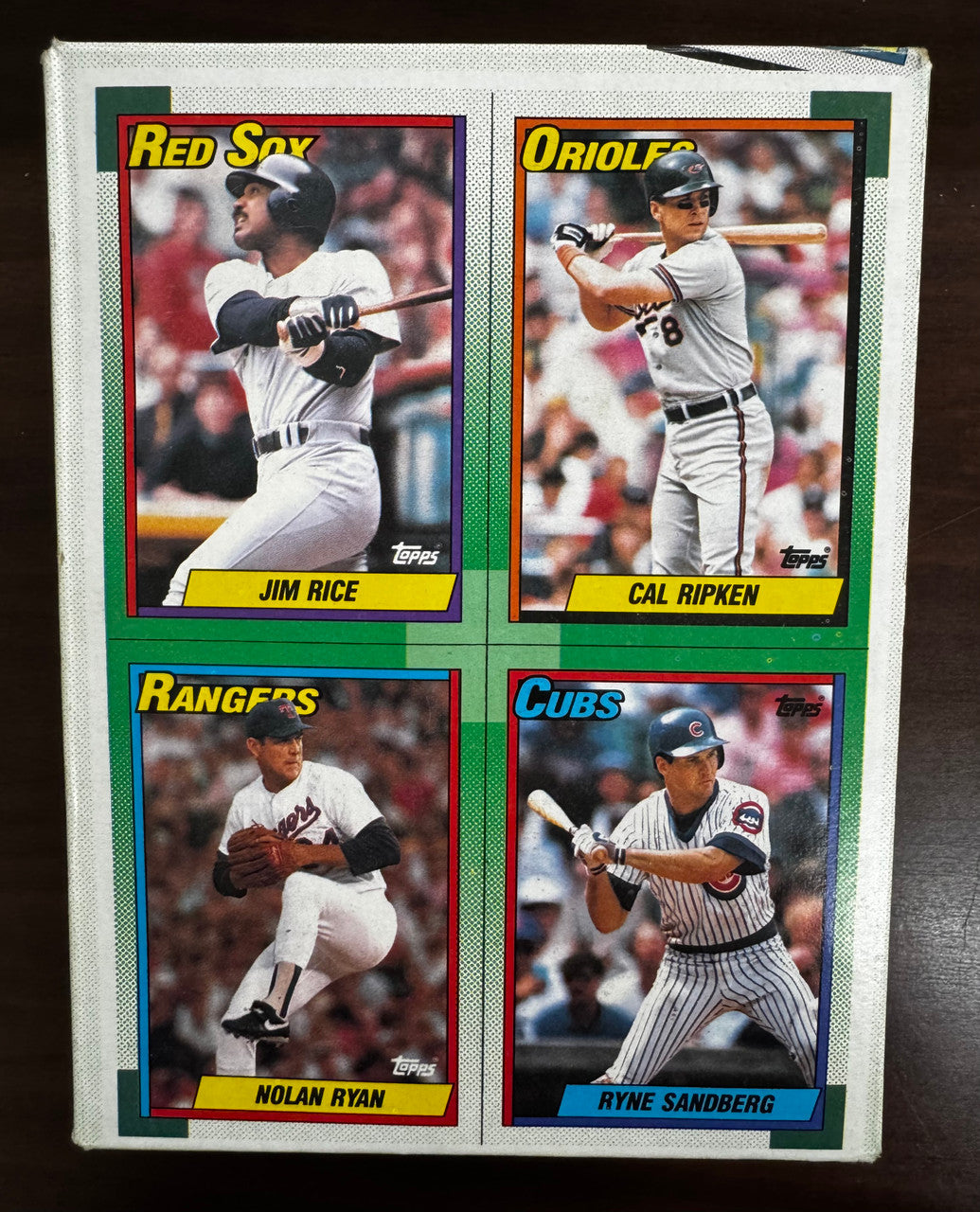 1990 Topps Baseball Wax Box 36 Factory Sealed Packs