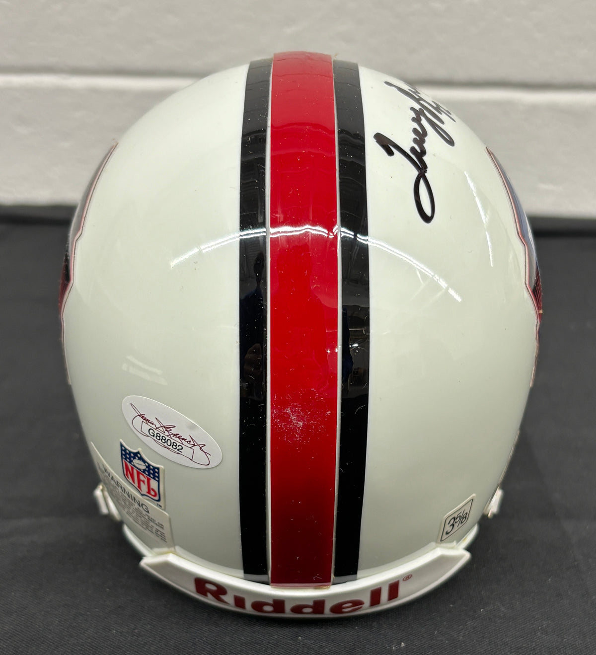 Terry Bradshaw Signed Autographed HOF Riddell Mini Helmet JSA Authentic
