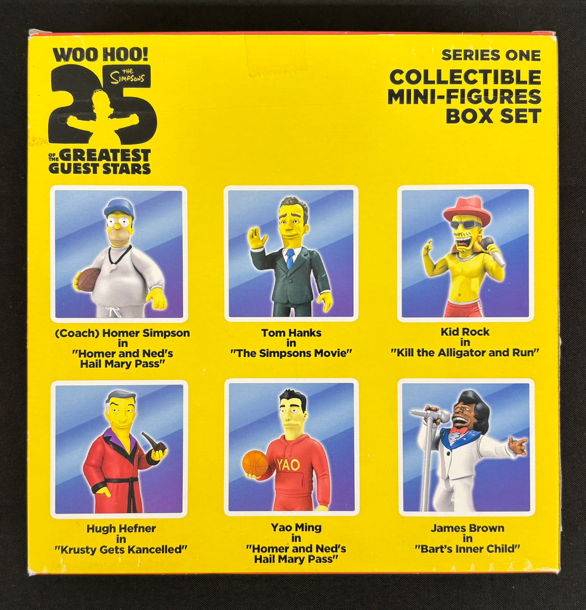 2013 NECA The Simpsons The Greatest Guest Stars Series One Mini-Figure Box Set