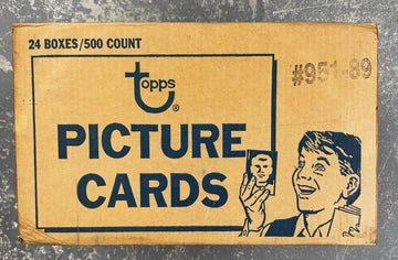1989 Topps Baseball Vending Case Factory Sealed