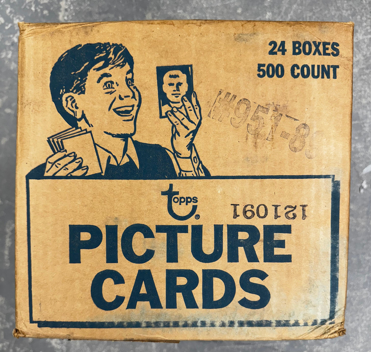 1989 Topps Baseball Vending Case Factory Sealed