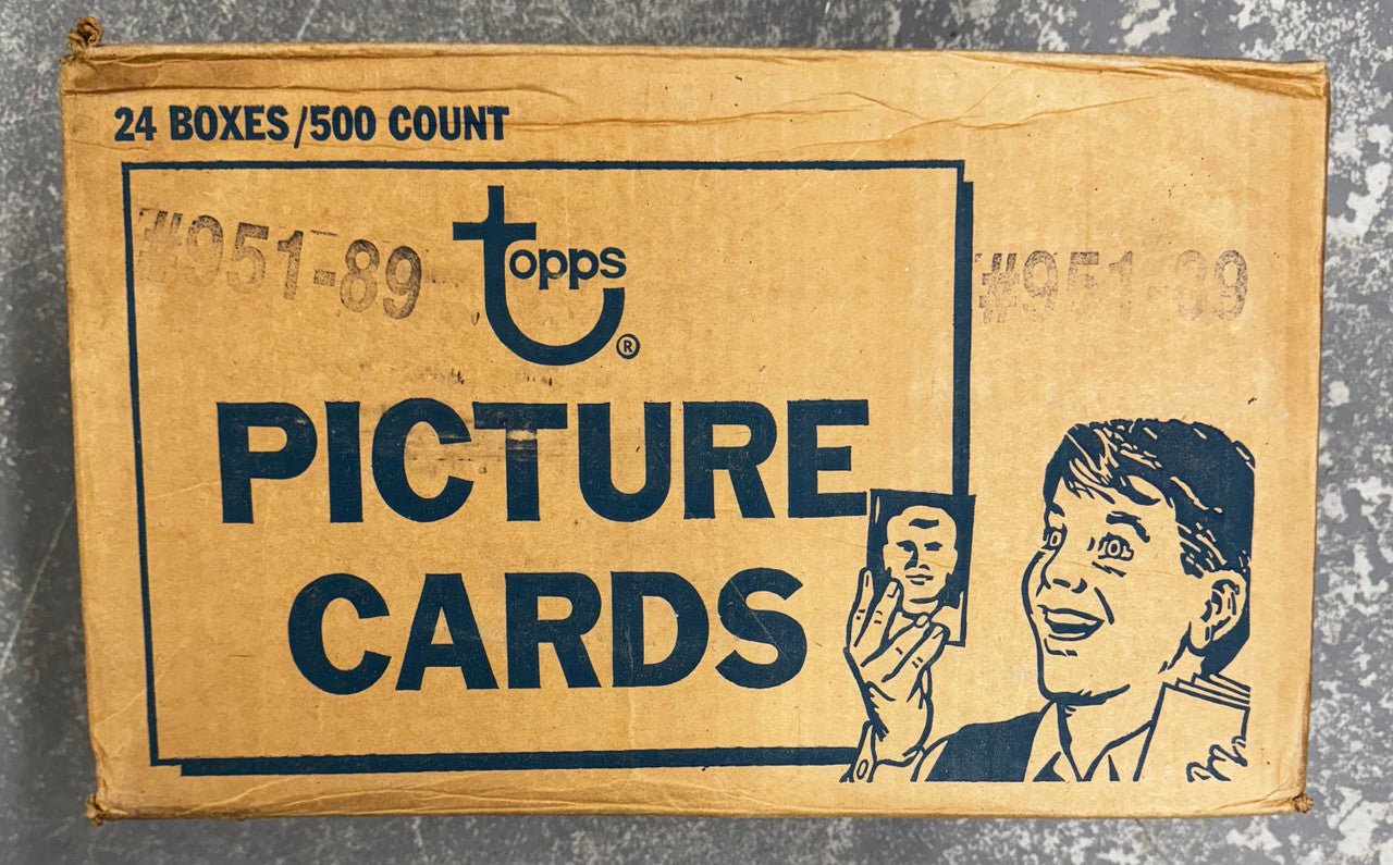 1989 Topps Baseball Vending Case Factory Sealed