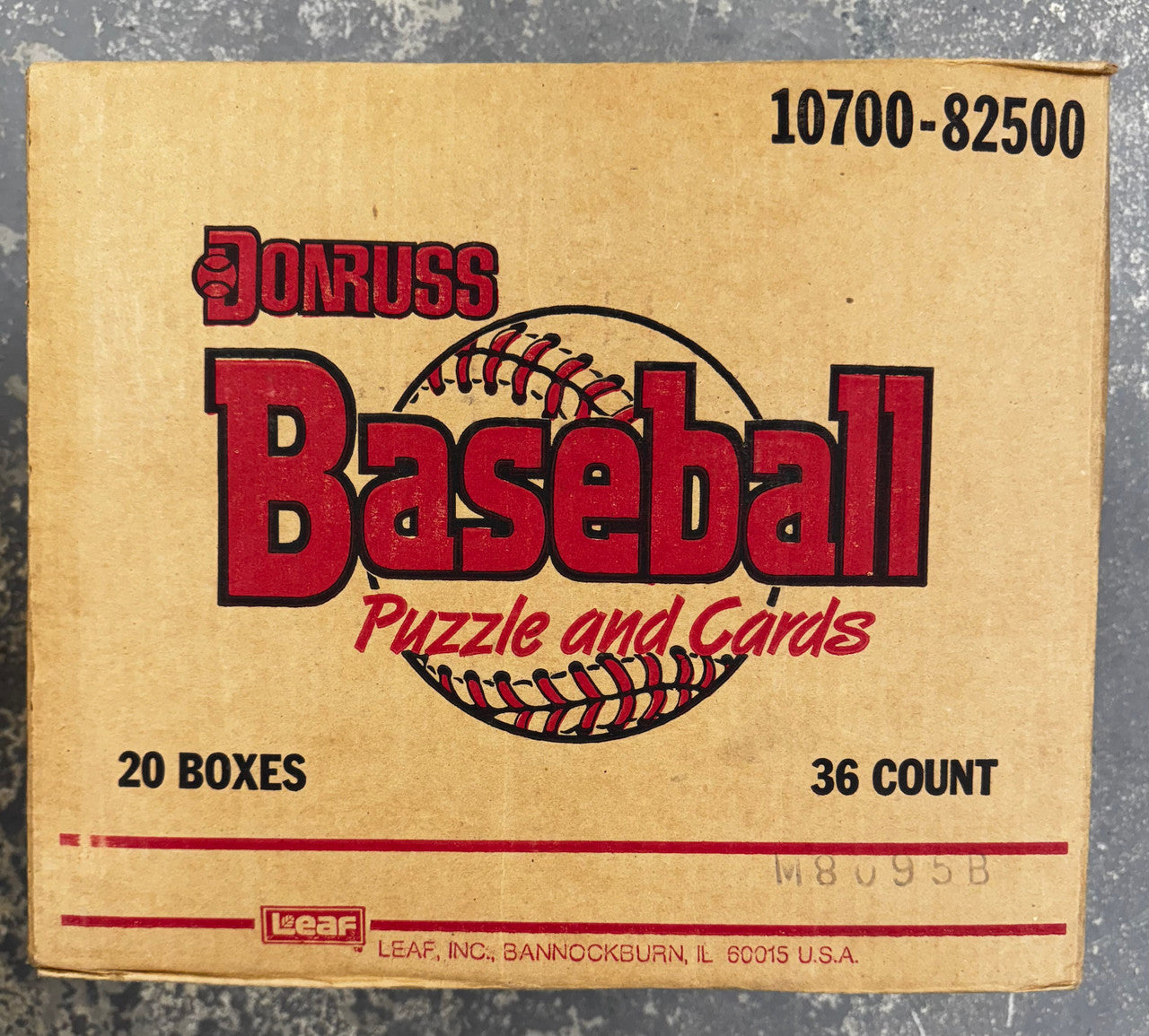 1988 Donruss Baseball Wax Case Factory Sealed