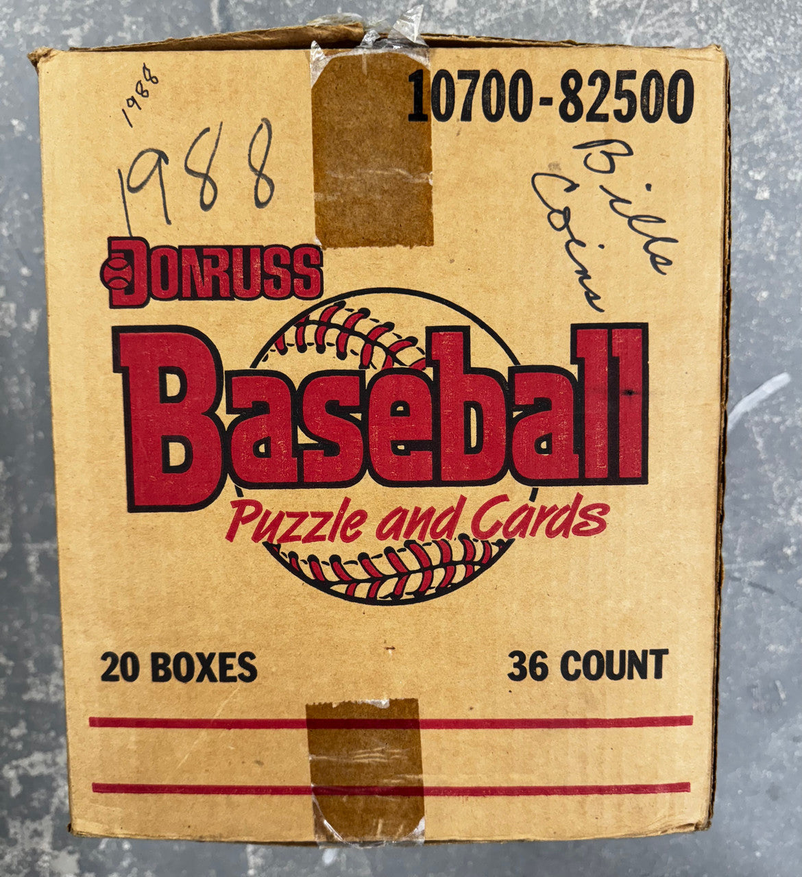 1988 Donruss Baseball Wax Case Factory Sealed