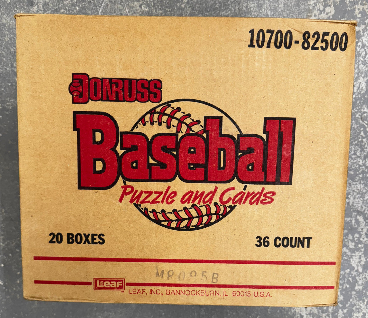 1988 Donruss Baseball Wax Case Factory Sealed