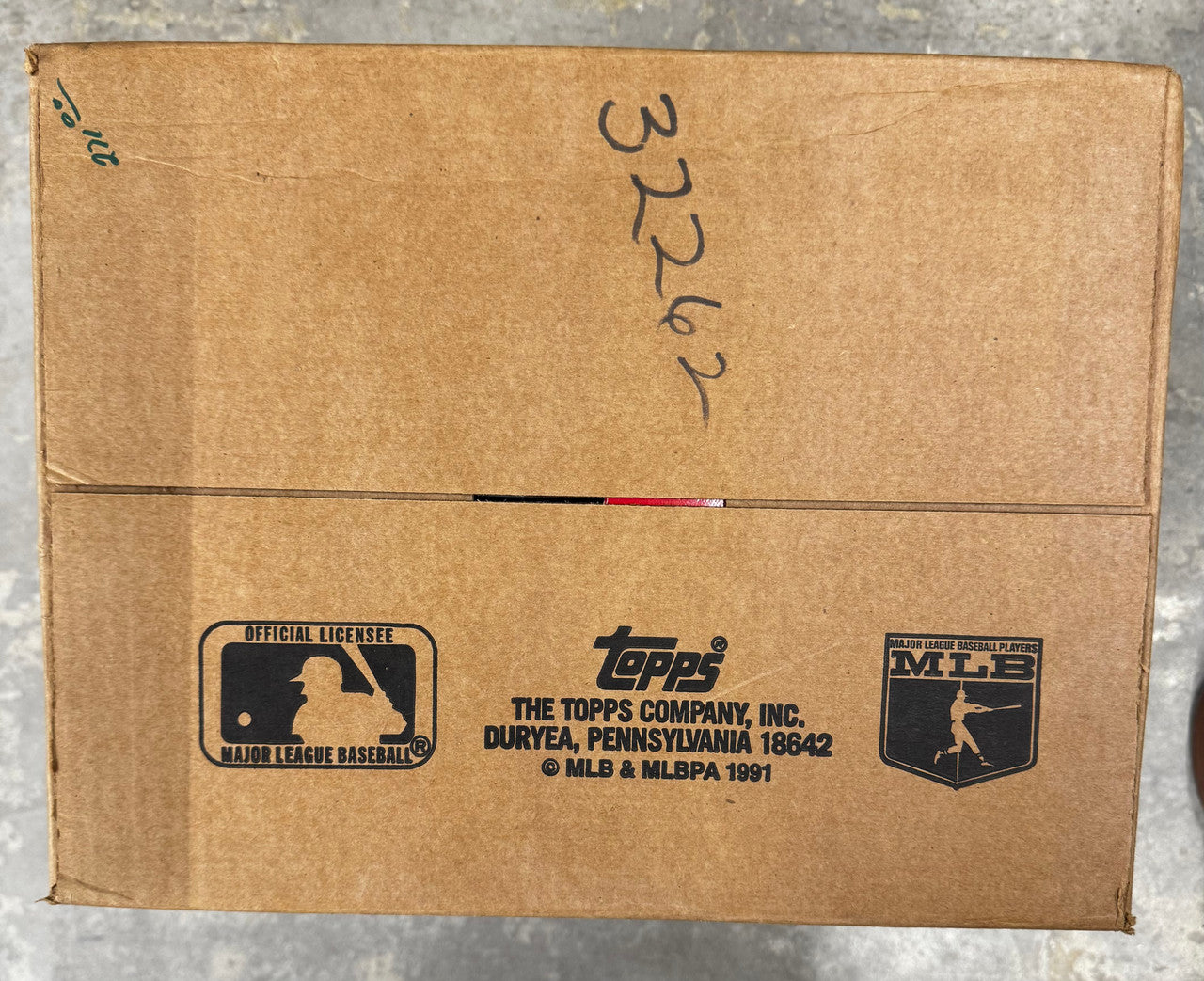 1991 Topps Baseball Wax Case Factory Sealed
