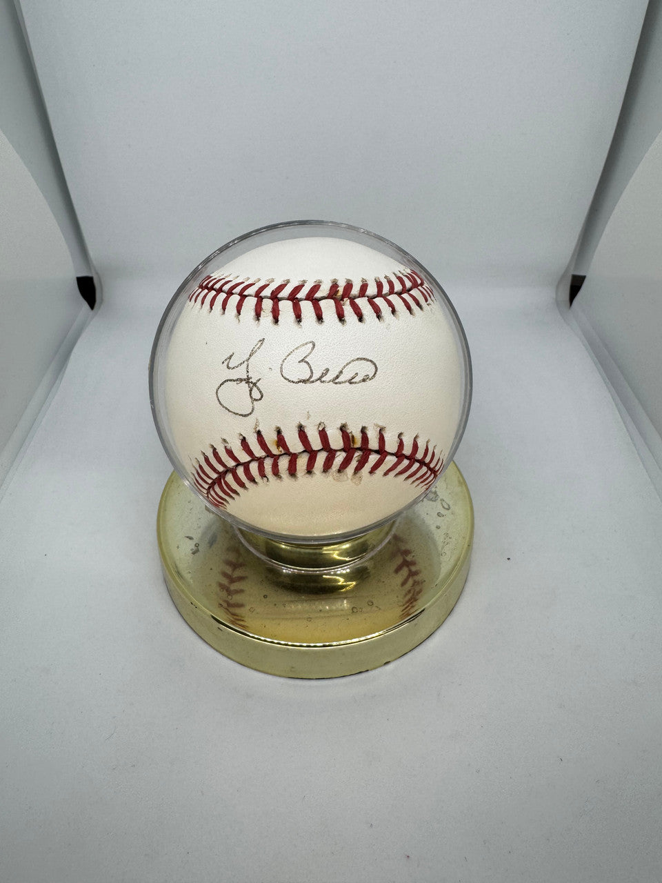 Yogi Berra Signed Autographed Rawlings Official League HoF Baseball JSA