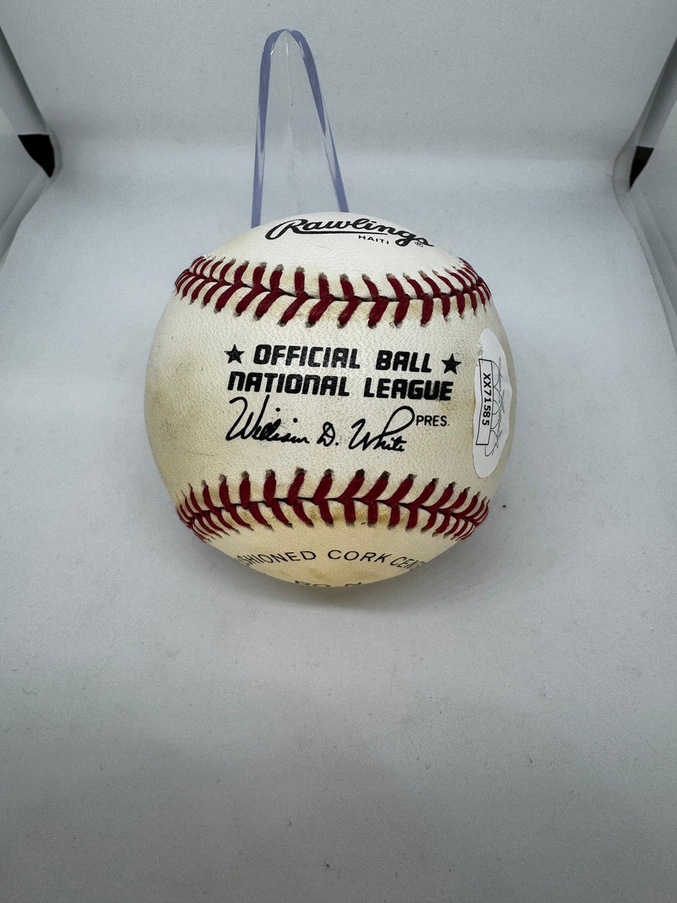 Hank Aaron Signed Autographed Rawlings ONL Baseball JSA Letter