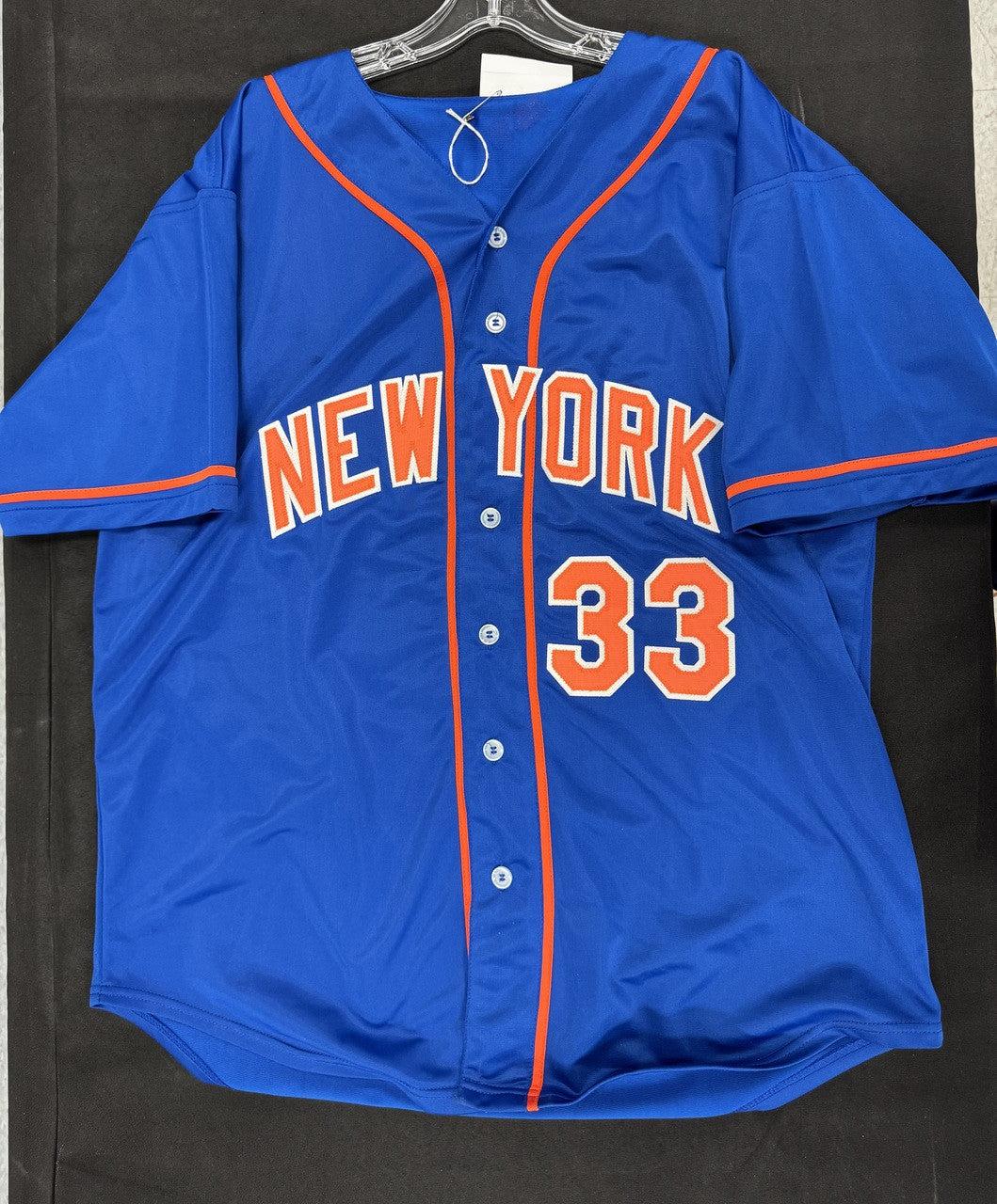 James McCann Signed Autographed Custom New York Mets Jersey BAS