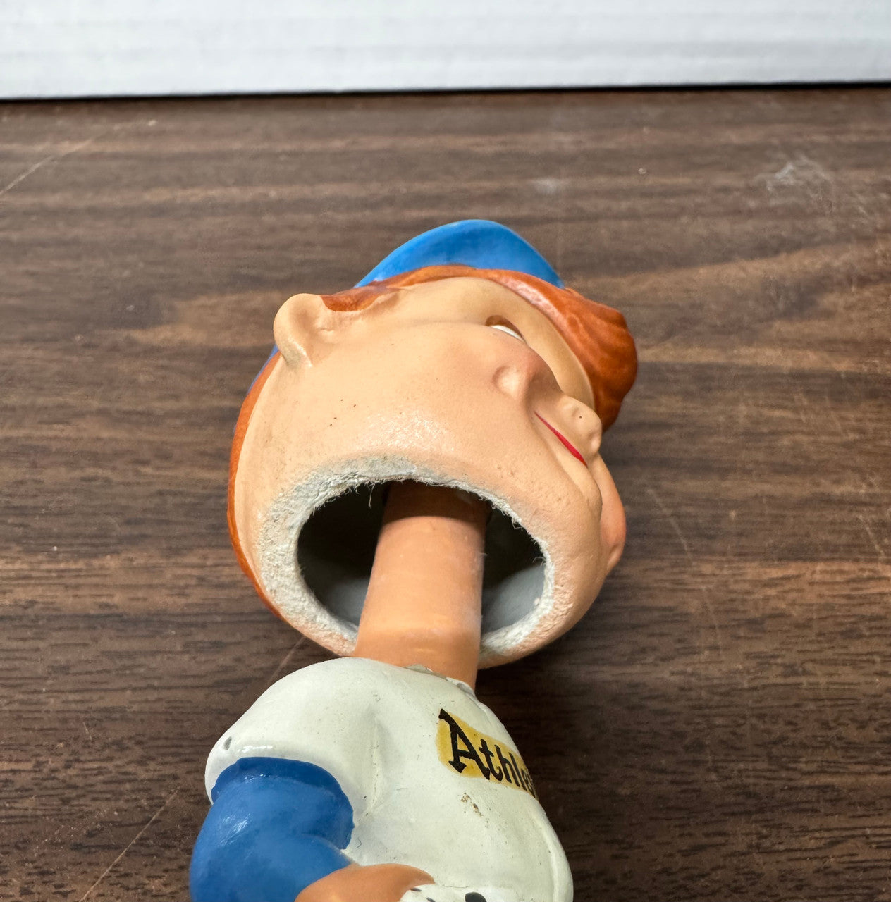1960s Kansas City Athletics Vintage Mini Bobblehead Nodder