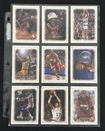 2009-10 Upper Deck Masterpieces Complete Set (35/35)