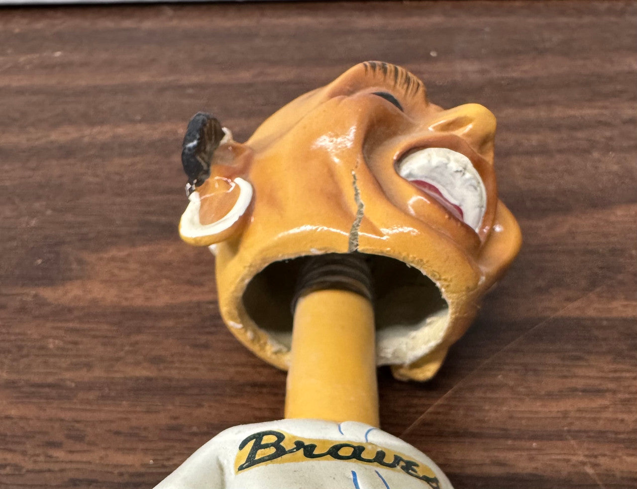 1960s Milwaukee Braves Vintage Mini Bobblehead Nodder