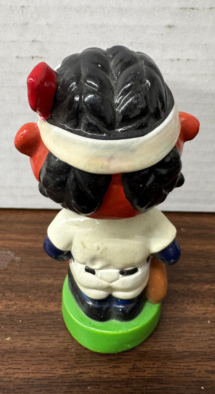 1960s Cleveland Indians Vintage Mini Bobblehead Nodder