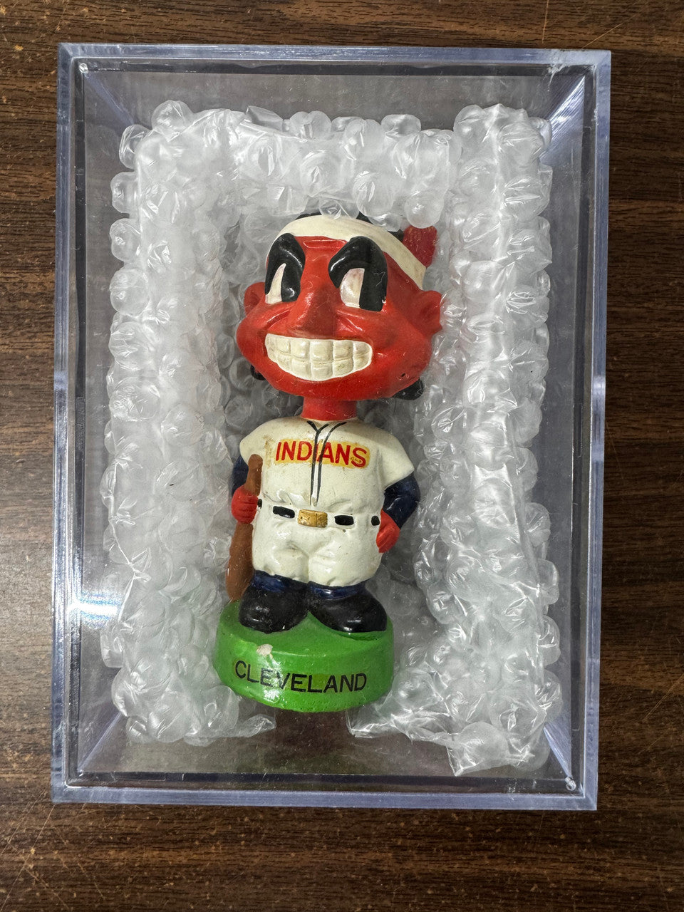 1960s Cleveland Indians Vintage Mini Bobblehead Nodder